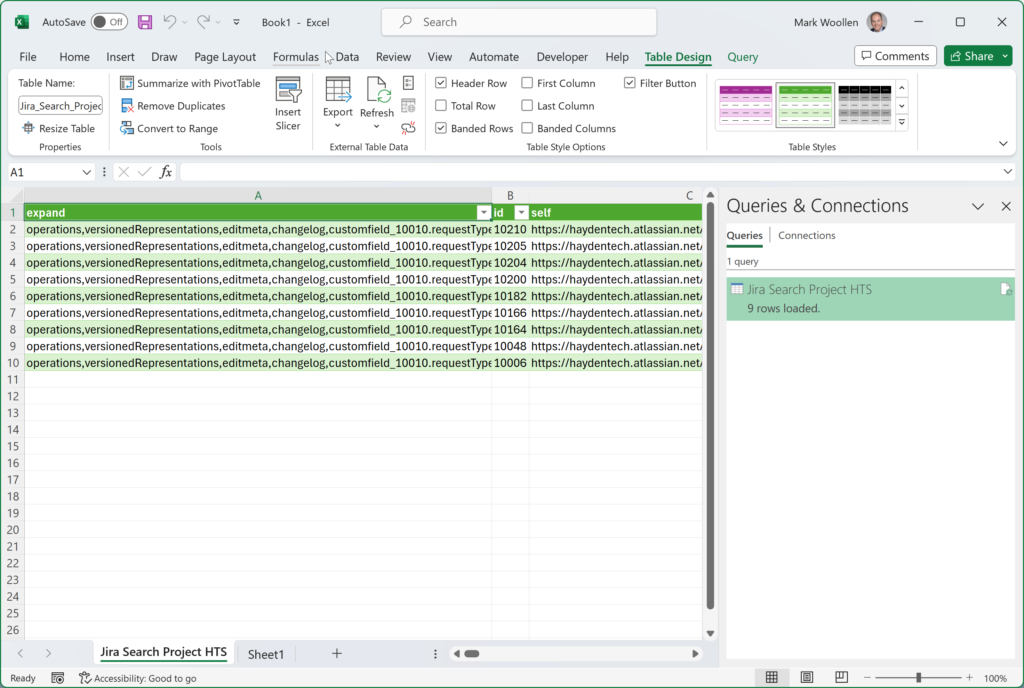 Exceleration Import Jira Data Into Excel Using Power Query And Jira Rest Api Hayden 2966